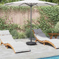 Base para sombrilla Art Deco Negro Ø 45 x 39,5 cm Hierro