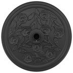 Base para sombrilla Art Deco Negro Ø 45 x 39,5 cm Hierro
