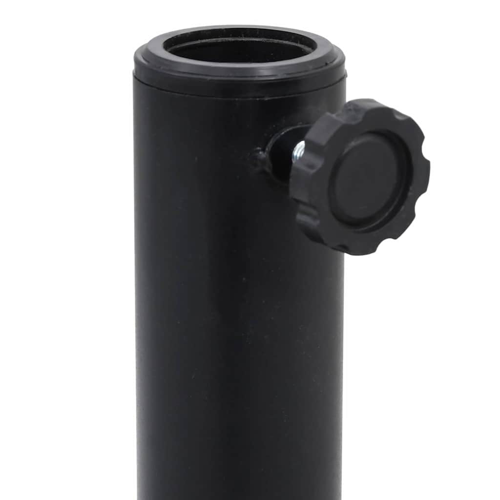 Base para sombrilla Art Deco Negro Ø 45 x 39,5 cm Hierro