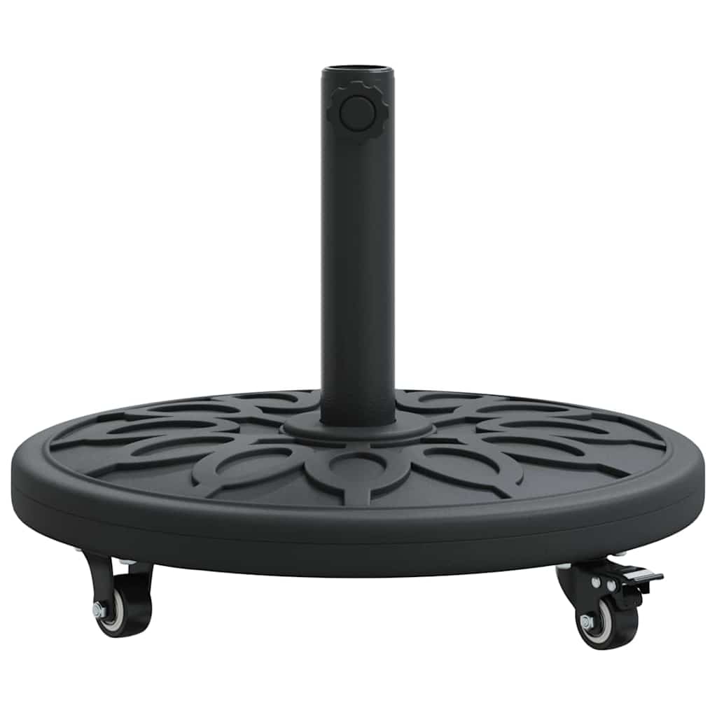 Base para sombrilla Art Deco Negro Ø 45 x 39,5 cm Hierro