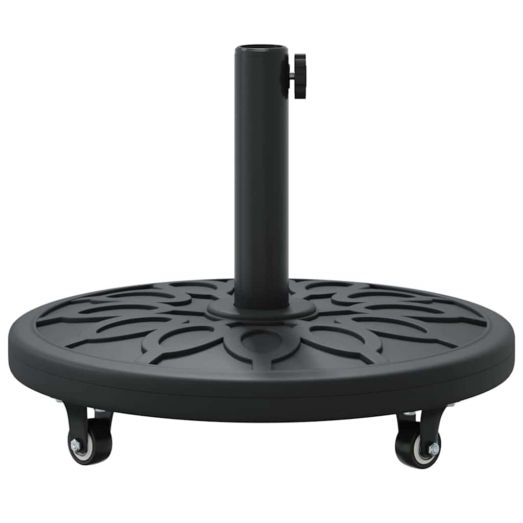 Base para sombrilla Art Deco Negro Ø 45 x 39,5 cm Hierro