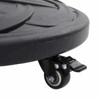 Base para sombrilla Art Deco Negro Ø 45 x 39,5 cm Hierro