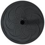 Base para sombrilla Art Deco Negro Ø 45 x 39,5 cm Hierro