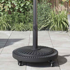 Base para sombrilla Art Deco Negro Ø 45 x 39.5 cm Hierro