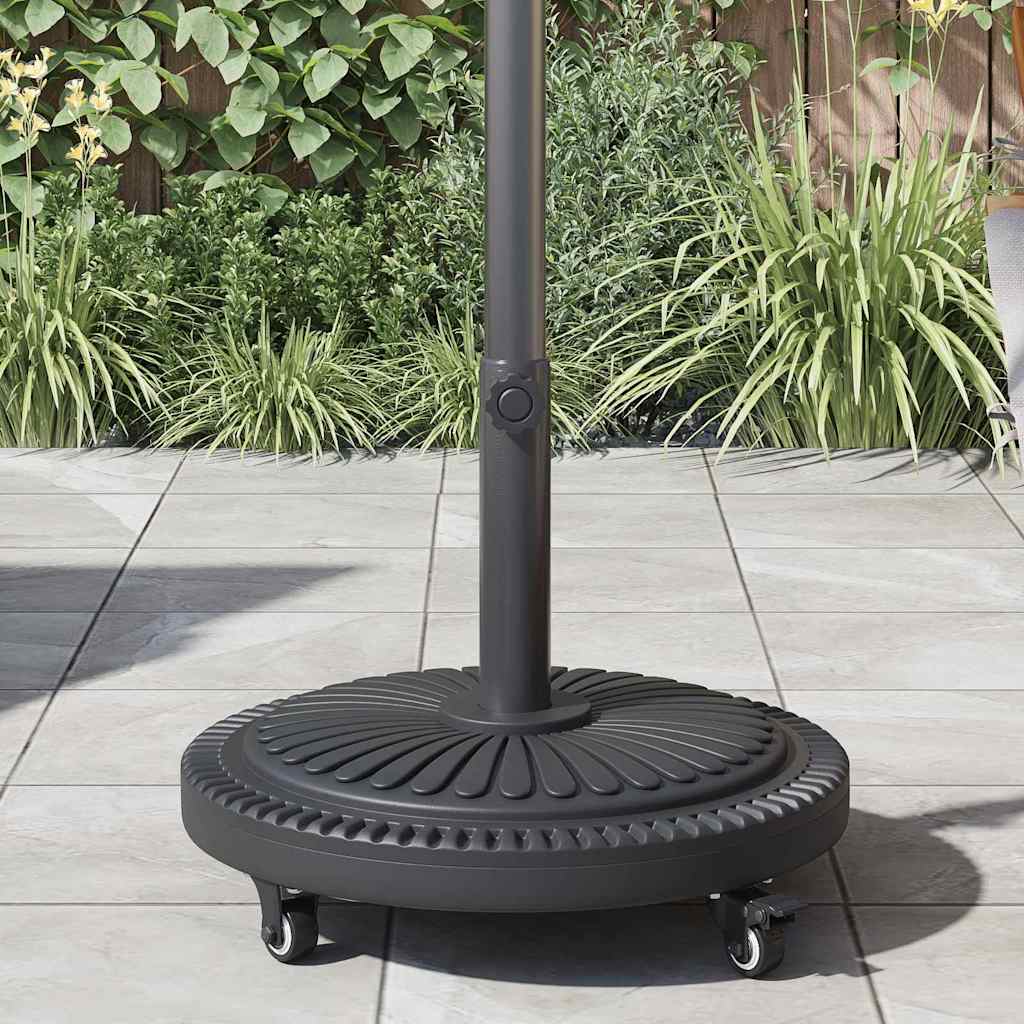 Base para sombrilla Art Deco Negro Ø 45 x 39.5 cm Hierro
