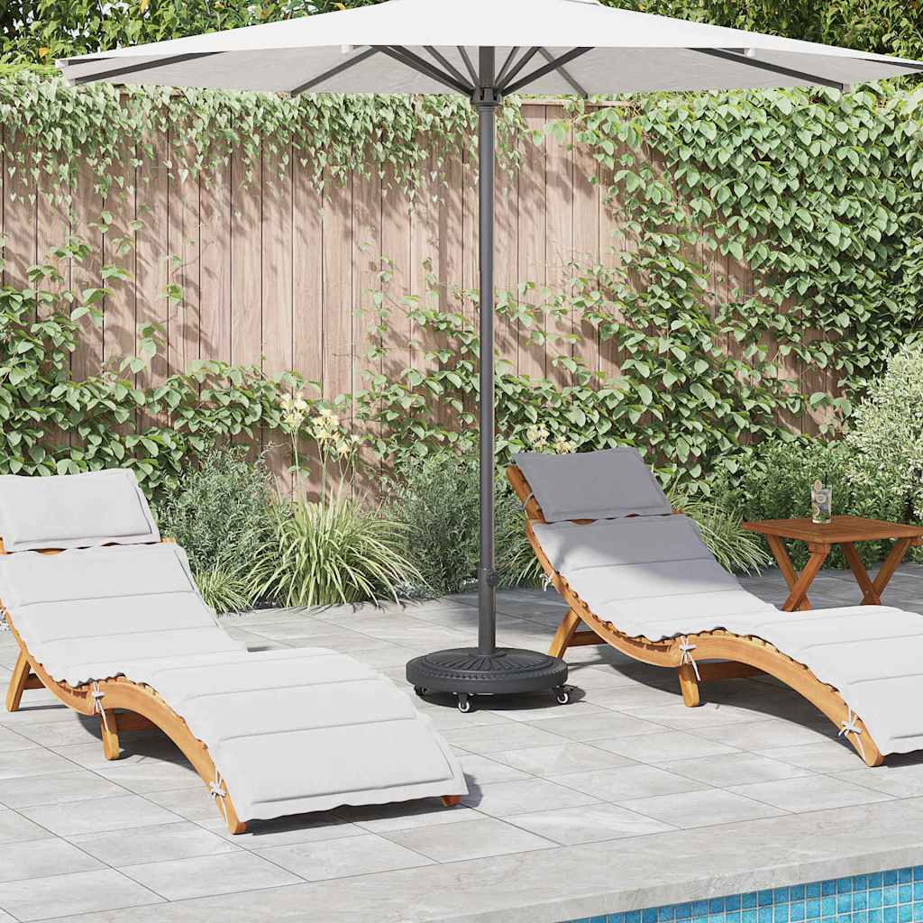 Base para sombrilla Art Deco Negro Ø 45 x 39.5 cm Hierro