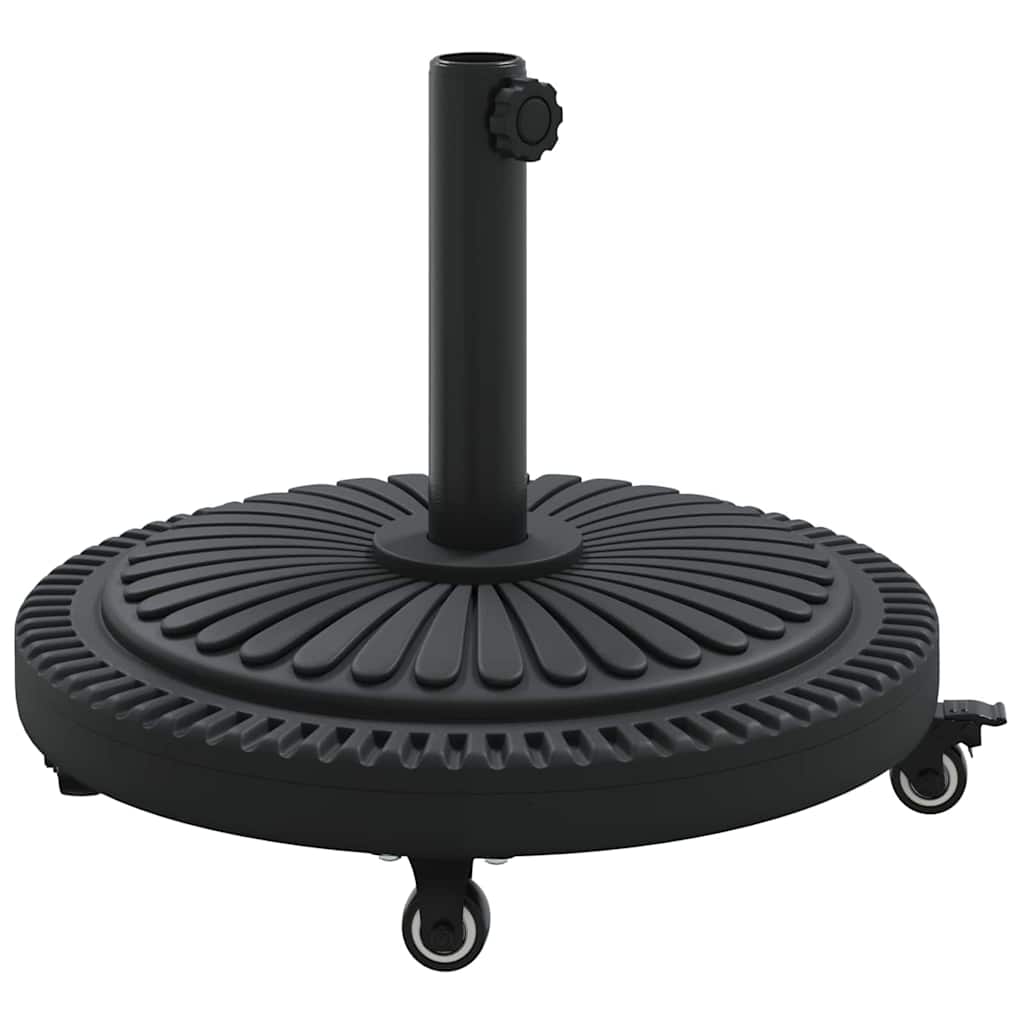 Base para sombrilla Art Deco Negro Ø 45 x 39.5 cm Hierro