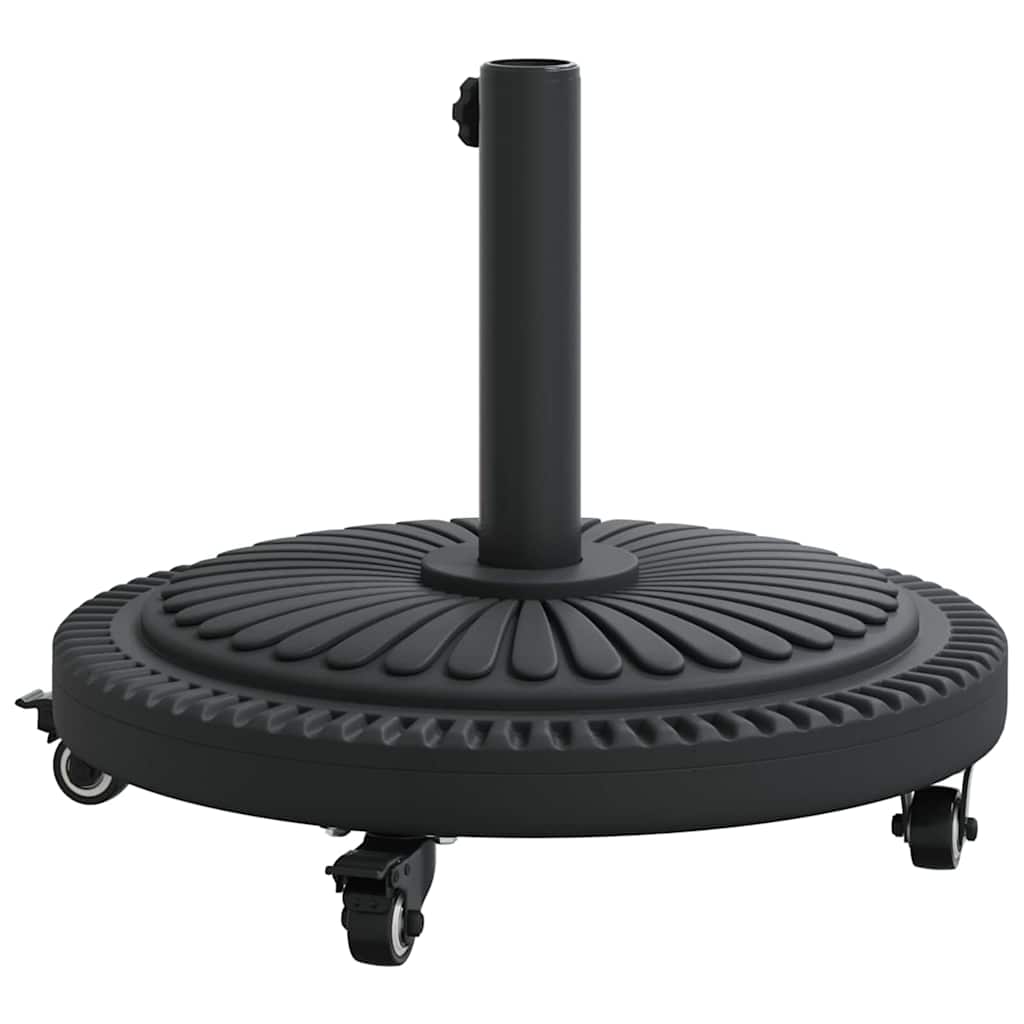 Base para sombrilla Art Deco Negro Ø 45 x 39.5 cm Hierro