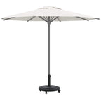 Base para sombrilla Art Deco Negro Ø 45 x 39.5 cm Hierro