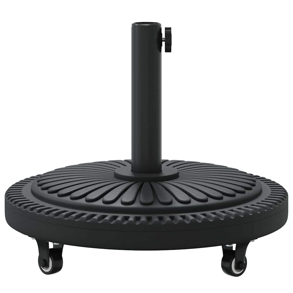 Base para sombrilla Art Deco Negro Ø 45 x 39.5 cm Hierro