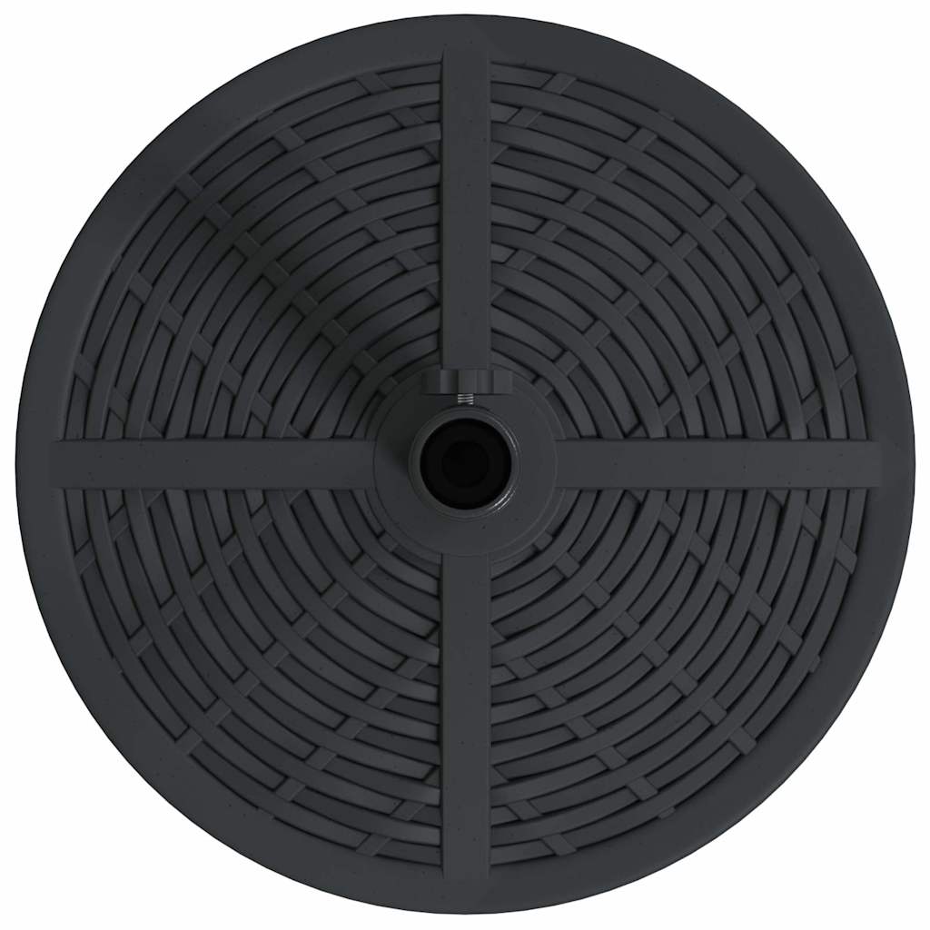 Base para sombrilla Art Deco Negro Ø 45 x 39,5 cm Hierro