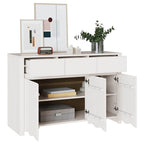 Aparador Drammen 114 x 43 x 75,5 cm Madera maciza de Pino