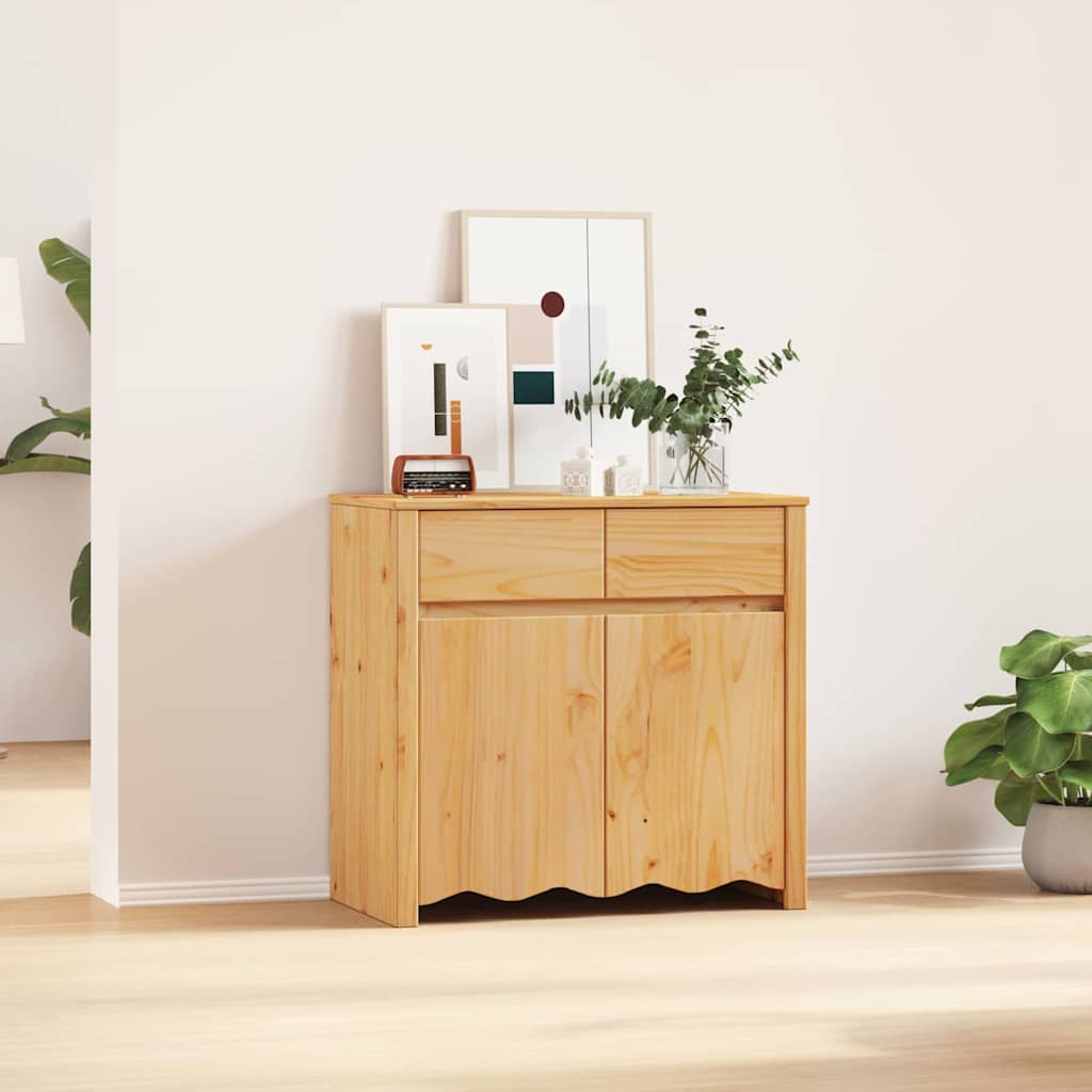 Aparador Drammen 79 x 43 x 75.5 cm Madera maciza de Pino
