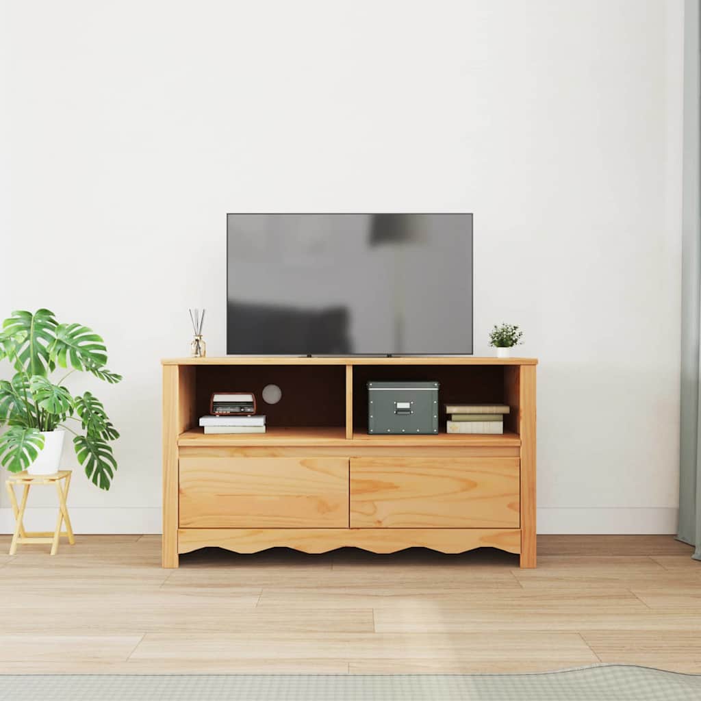 Mueble de TV con cajón Drammen Roble 99 x 43 x 55 cm