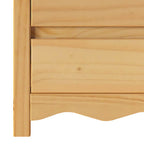 Mesa de Café con cajón Drammen Roble 45 x 35 x 56 cm