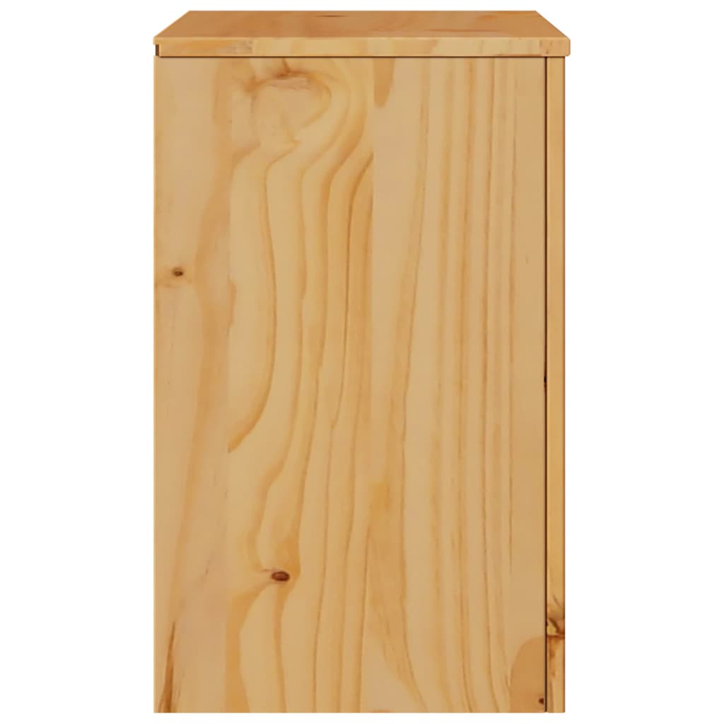 Mesa de Café con cajón Drammen Roble 45 x 35 x 56 cm