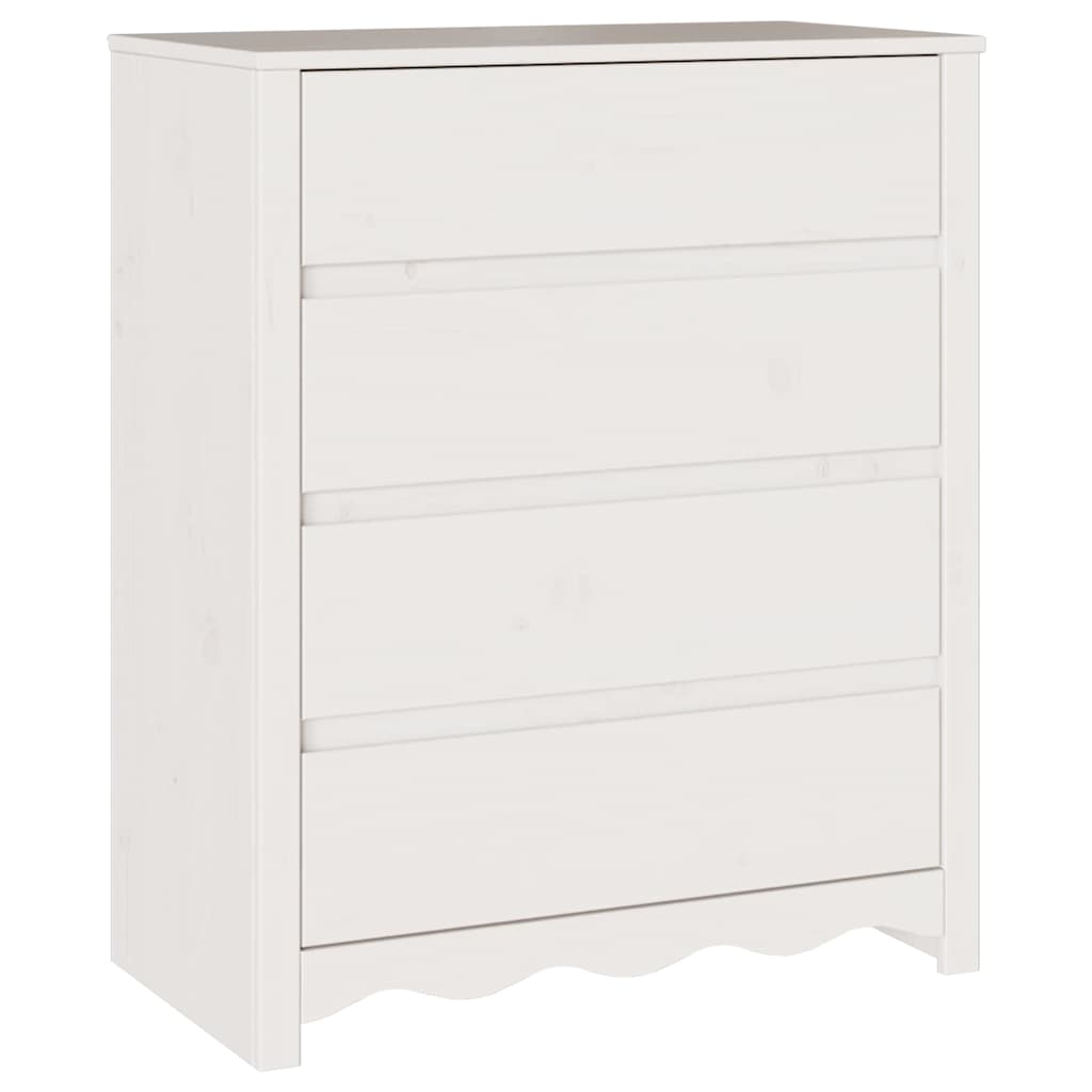 Cajonera Drammen 76,5 x 40 x 91 cm Madera maciza de Pino