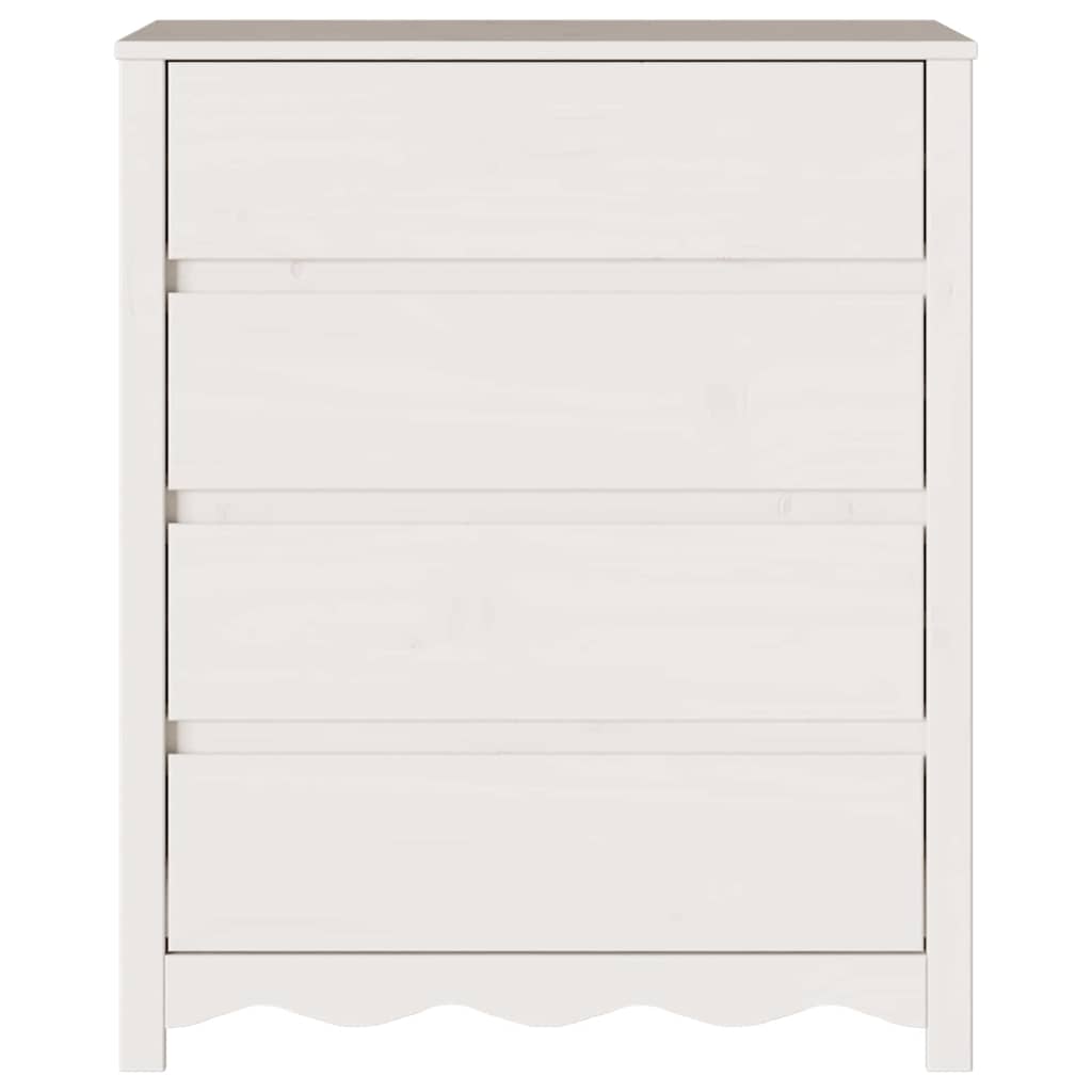 Cajonera Drammen 76,5 x 40 x 91 cm Madera maciza de Pino