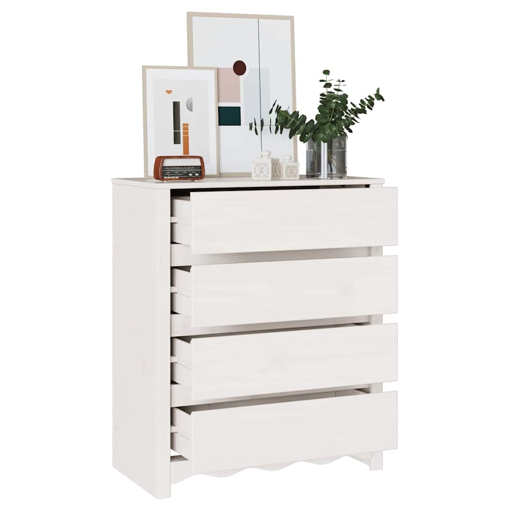 Cajonera Drammen 76,5 x 40 x 91 cm Madera maciza de Pino
