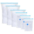 Bolsas de almacenamiento 10 pcs Transparente y Azul 100 x 80 cm