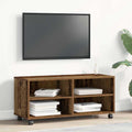 Gabinete de TV Marrón 90 x 35 x 40.5 cm Madera contrachapada