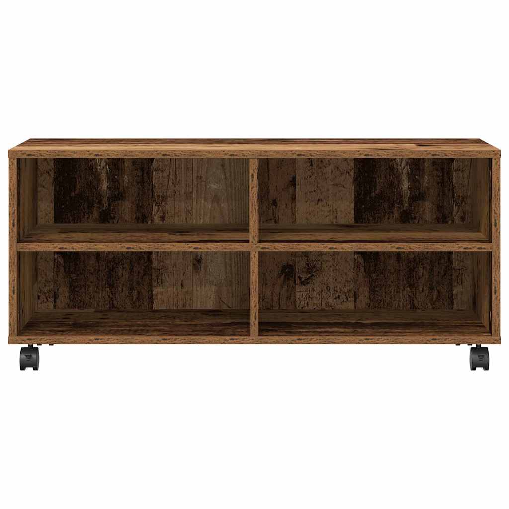 Gabinete de TV Marrón 90 x 35 x 40.5 cm Madera contrachapada