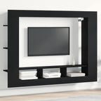 Conjunto de mueble de TV 8 pcs Madera envejecida