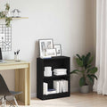 Librería Roble Negro 60 x 24 x 76 cm Madera de ingeniería