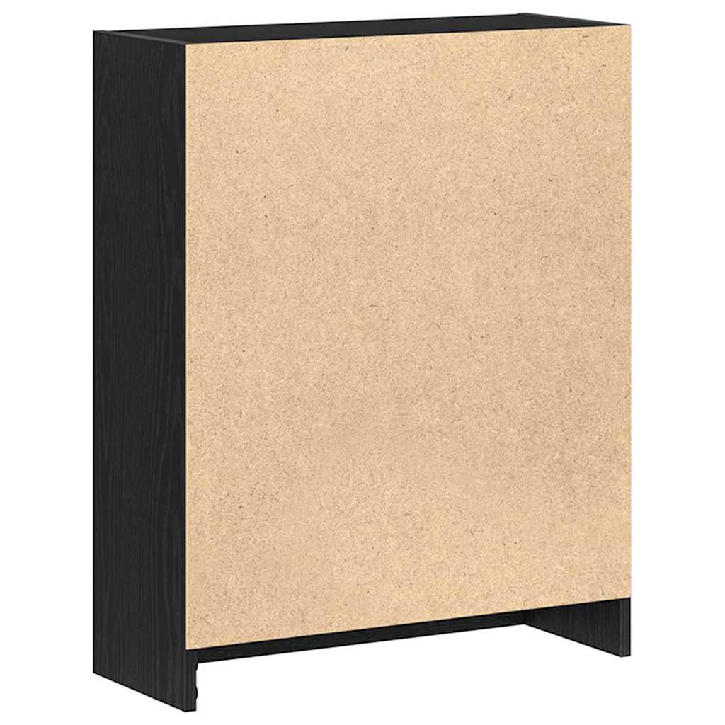 Librería Roble Negro 60 x 24 x 76 cm Madera de ingeniería