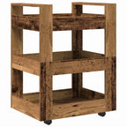 Carro de Cocina Madera de roble 60 x 45 x 80 cm