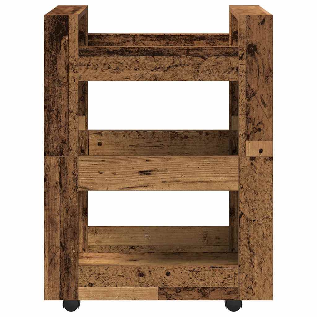 Carro de Cocina Madera de roble 60 x 45 x 80 cm