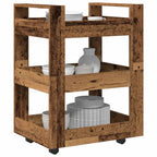 Carro de Cocina Madera de roble 60 x 45 x 80 cm