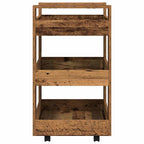 Carro de Cocina Madera de roble 60 x 45 x 80 cm