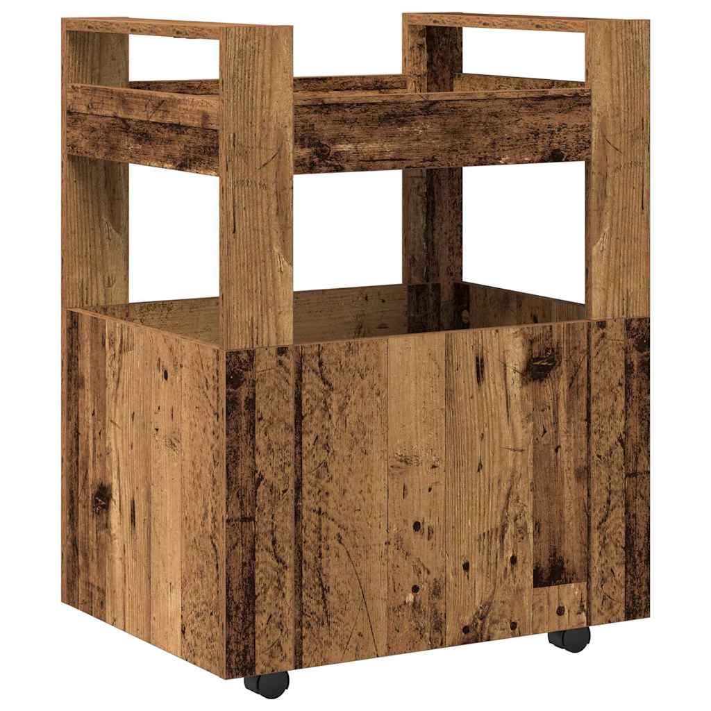 Carro de Cocina Madera vieja 60 x 45 x 80 cm
