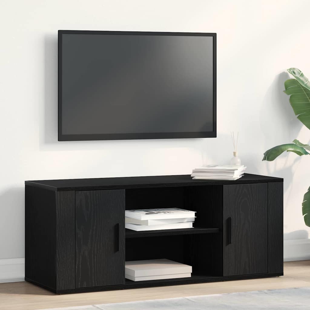 Old Wood TV Cabinet 100 x 35 x 40 cm