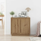Aparador Roble artesanal 80 x 40 x 75 cm Madera de ingeniería