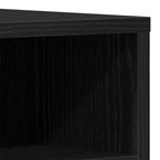 Gabinete de TV Roble negro 150 x 30 x 44,5 cm