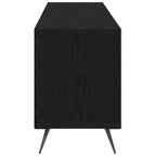 Gabinete de TV Roble negro 150 x 30 x 44,5 cm