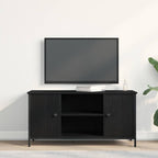 Gabinete de TV Roble negro 100 x 40 x 50 cm