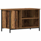 Mueble de TV Madera envejecida 80 x 40 x 50 cm