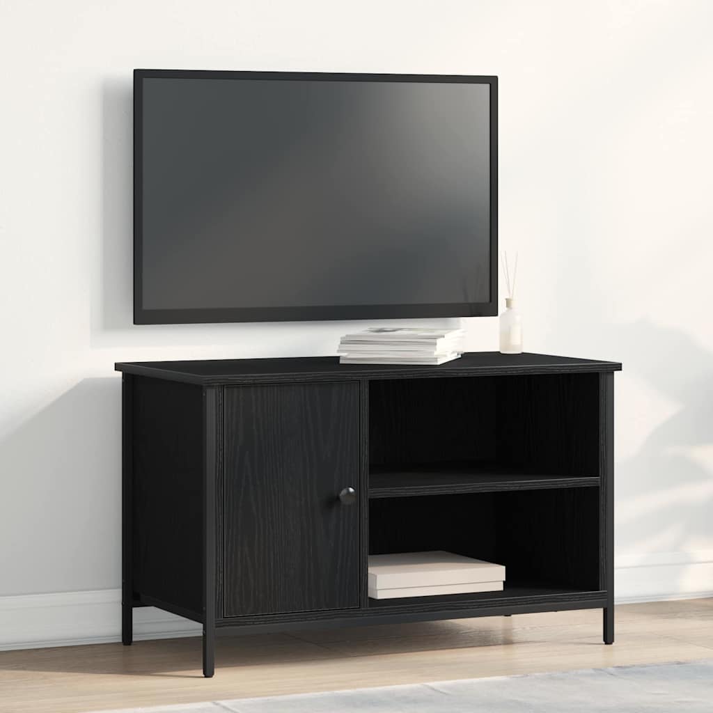 Mueble de TV Madera envejecida 80 x 40 x 50 cm