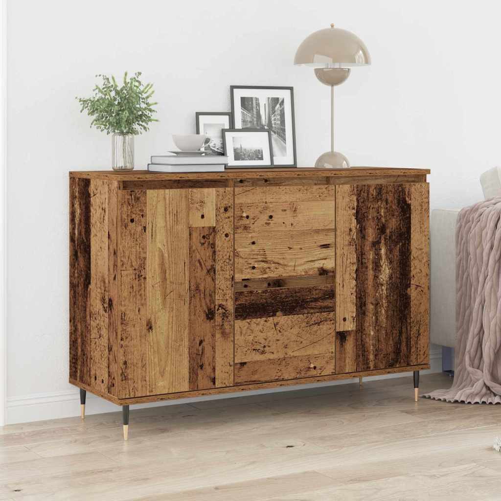 Aparador Madera vieja 101,5 x 35 x 70 cm Madera de ingeniería
