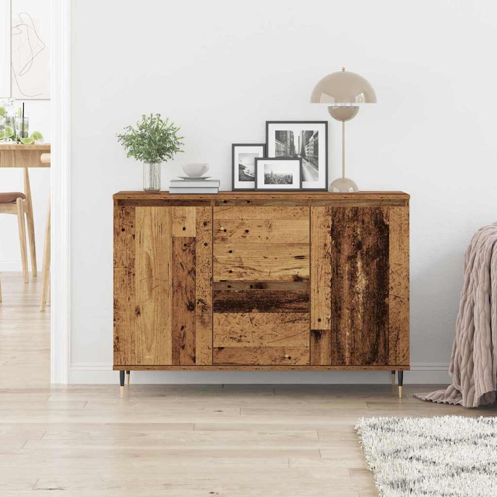 Aparador Madera vieja 101,5 x 35 x 70 cm Madera de ingeniería