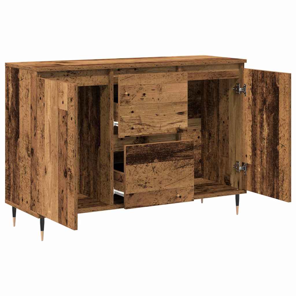 Aparador Madera vieja 101,5 x 35 x 70 cm Madera de ingeniería