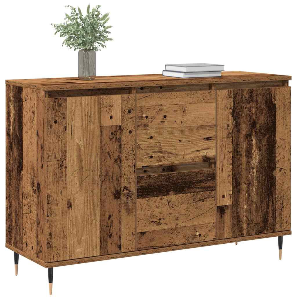 Aparador Madera vieja 101,5 x 35 x 70 cm Madera de ingeniería