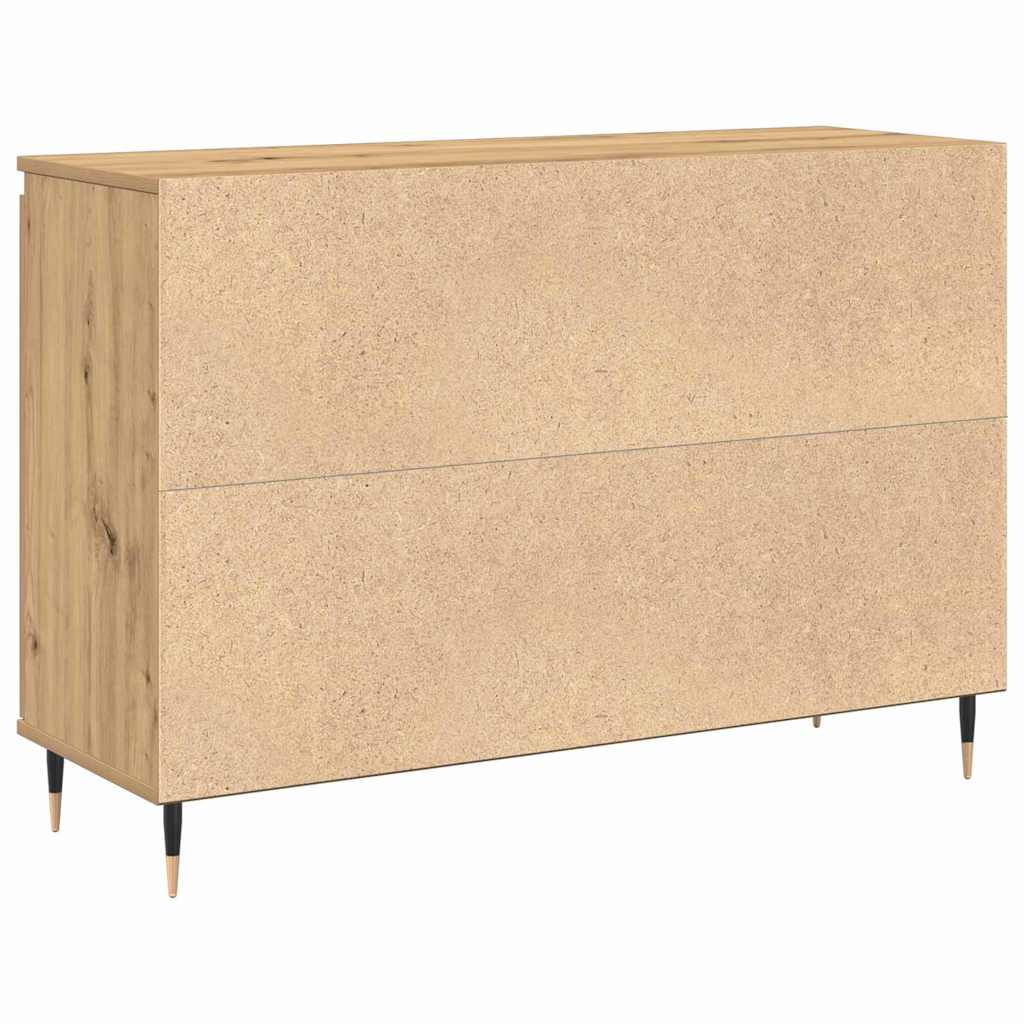 Aparador con cajón Roble artesanal 101,5 x 35 x 70 cm