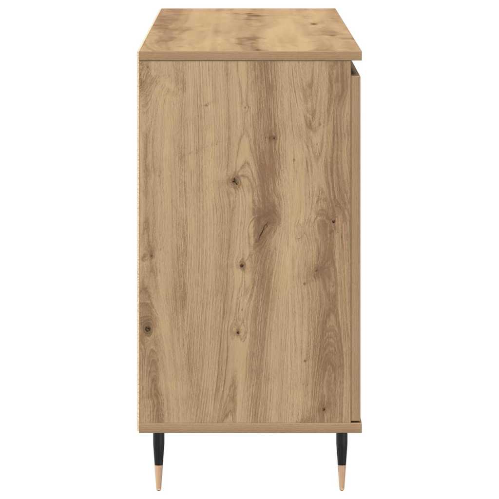 Aparador con cajón Roble artesanal 101,5 x 35 x 70 cm
