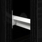 Aparador Roble Negro 101,5 x 35 x 70 cm Madera de ingeniería