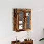 Distressed Wood Wall Cabinet 69.5 x 34 x 90 cm