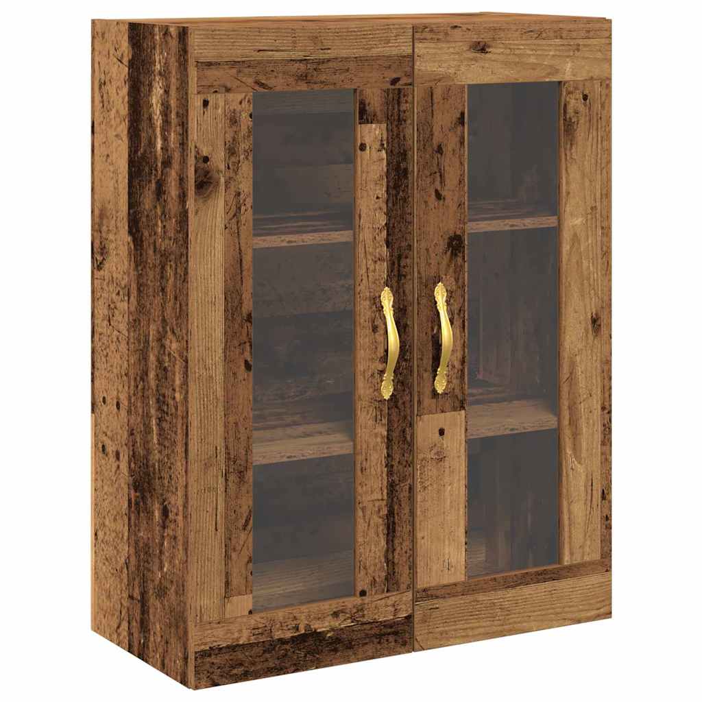 Armario de Pared Madera envejecida 69,5 x 34 x 90 cm